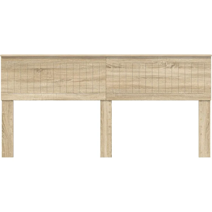 vidaXL Kopfteil Sonoma-Eiche Holzwerkstoff 90 x 183 x 7 cm Braun – Bild 4