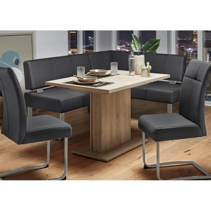 Home affaire Eckbank Rab, in 2 Breiten (180 oder 200 cm), Bezug in verschiedenen Qualitäten – Bild 5