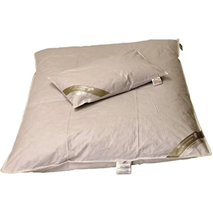 Set Kinder Winter Daunenbett Daunendecke 100x135 + Kopfkissen 40x60 100% Daunen