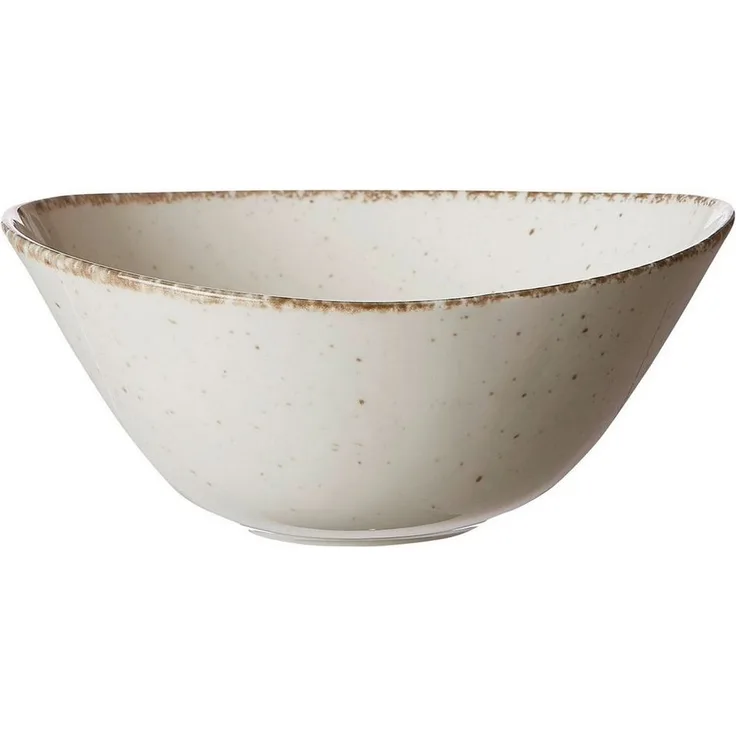 Dessertschale oval 12cm Casa creme