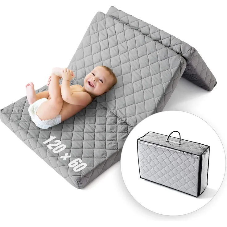 Babymatratze Reisematratze Go!, Reisebett Matratze 60x120, Faltbar, Ehrenkind, (Klappmatratze 60x120 cm), Reisematratze für Kinder