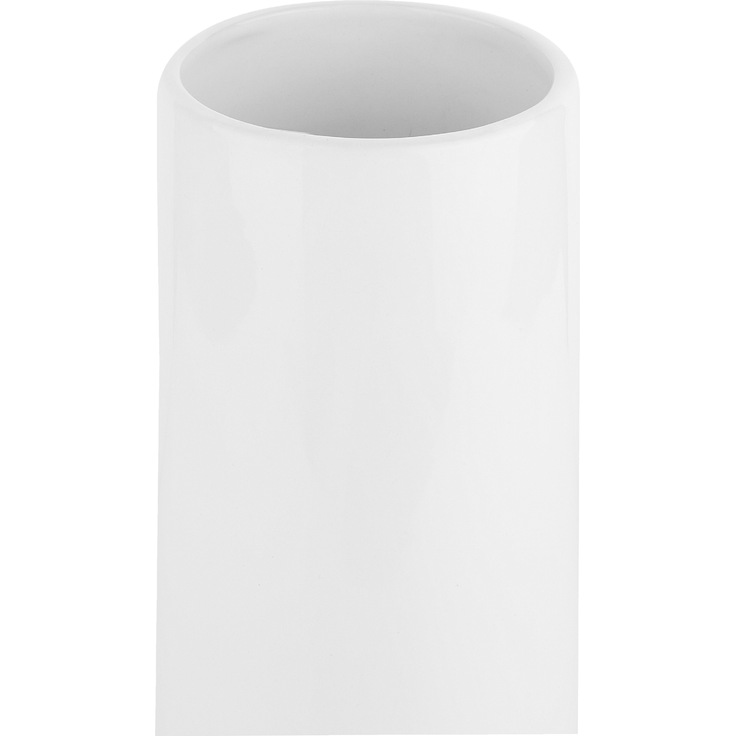 Blumenvase GELIDA 36 cm Steinzeug Weiß – Bild 5