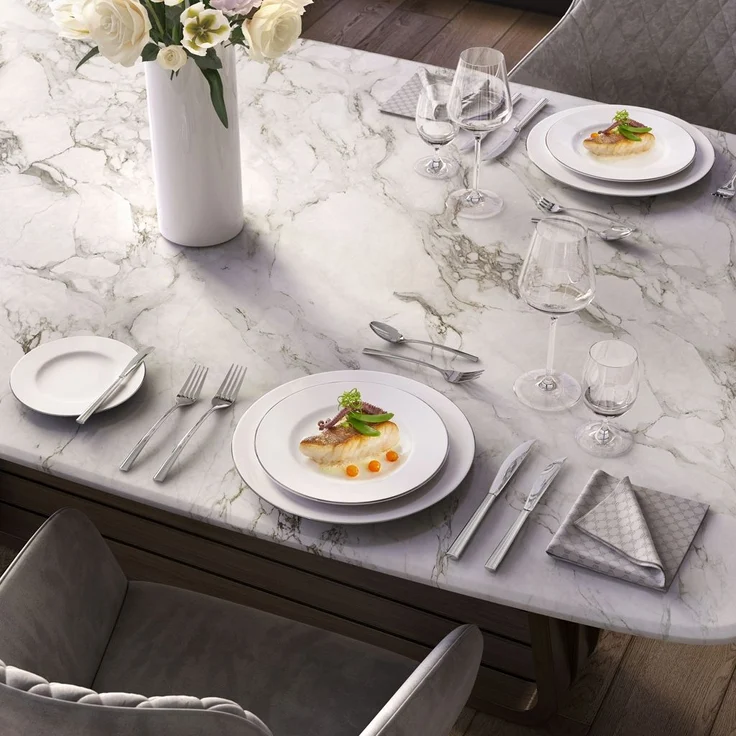 Villeroy & Boch Anmut Platinum No. 1 Frühstücksteller ø 22,5 cm 6er Set – Bild 4