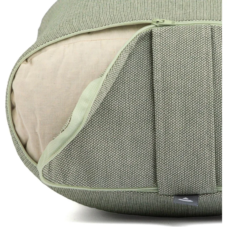 bodhi Yoga Bolster Yoga Bolster OVAL CLASSIC DOBBY grün – Bild 3