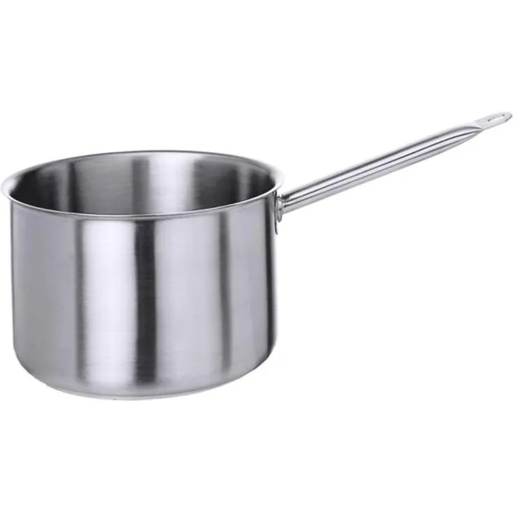 Contacto Edelstahl Stielkasserolle, hoch 28 cm mit Gegengriff