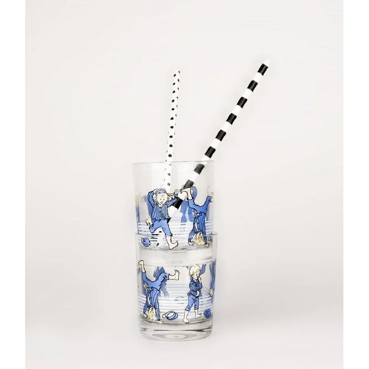 Muurla Kindergeschirr-Set Wasserglas Michel Aus Lönneberga – Bild 2