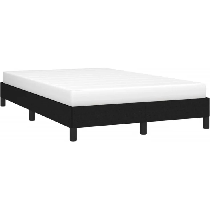 vidaXL Polsterbett, Stoff, 25,0 cm, Schwarz, 120x190 cm – Bild 4