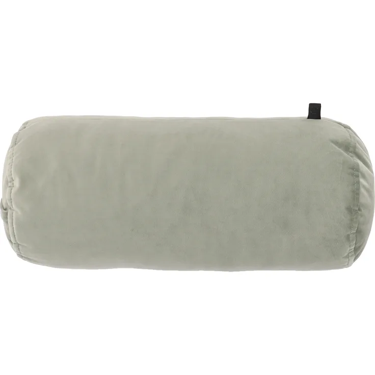 Overseas Enzo Nackenrollkissen, Samt, Soft Green, 18x45 cm