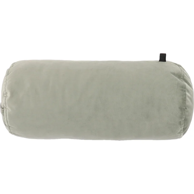 Overseas Enzo Nackenrollkissen, Samt, Soft Green, 18x45 cm