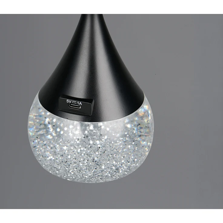 Tischlampe TEMBO LED dimmbar mit RGB Farbwechsel, USB betrieben, Höhe 28cm – Bild 8