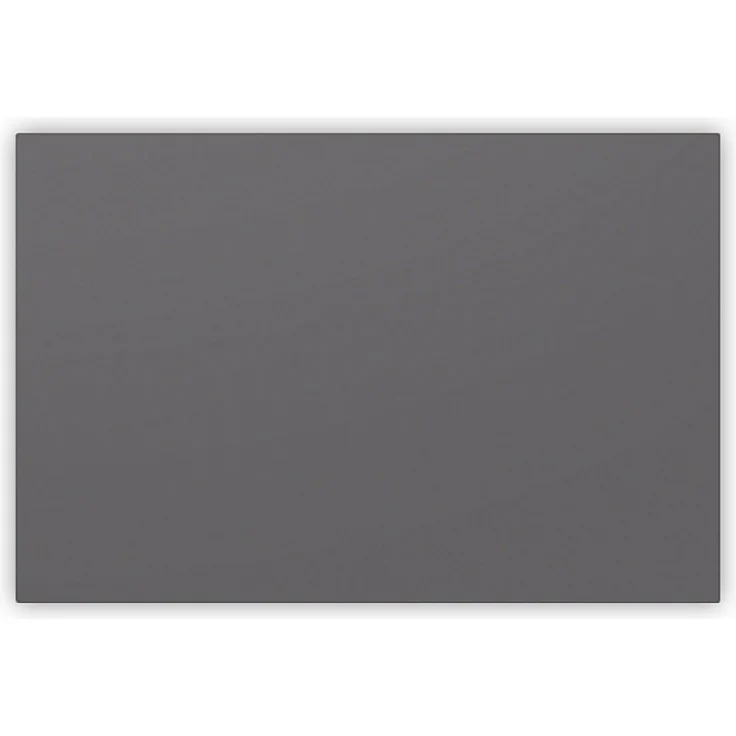bümö Tischplatte 120x80 cm in graphit, Schreibtischplatte aus Holz, Holzplatte, Spanplatte kratzfest beschichtet, ABS-Kante, 120 kg Tragkraft für DIY Homeoffice Schreibtisch & mehr, PL-12-G – Bild 1