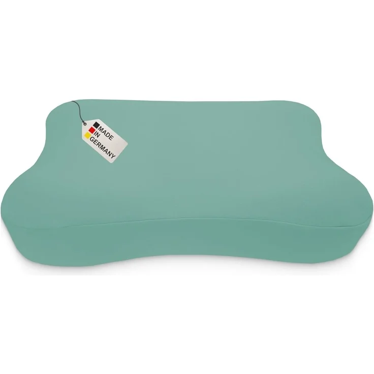 DUKAL Kissenbezug passend für Blackroll Recovery Pillow und weitere, 100% Baumwolle, (1 Stück), aus hochwertigem Doppel-Jersey, mit Reißverschluss, Made in Germany – Bild 2