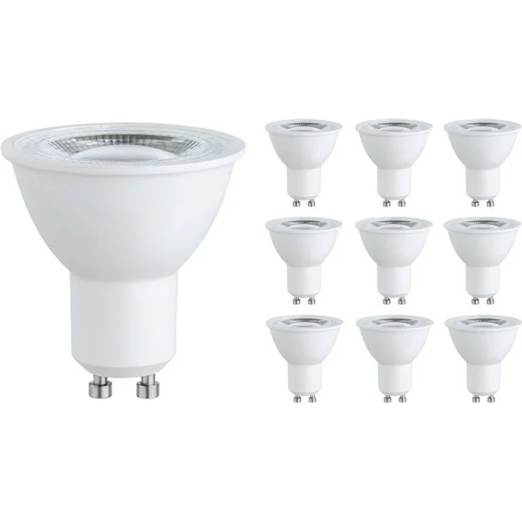SEBSON LED-Leuchtmittel LED Lampe GU10 Energieeffizienz A warmweiß 2,5W 450lm 230V - 10er Set, GU10, 10 St, Warmweiß, Einbaustrahler 230V – Bild 4