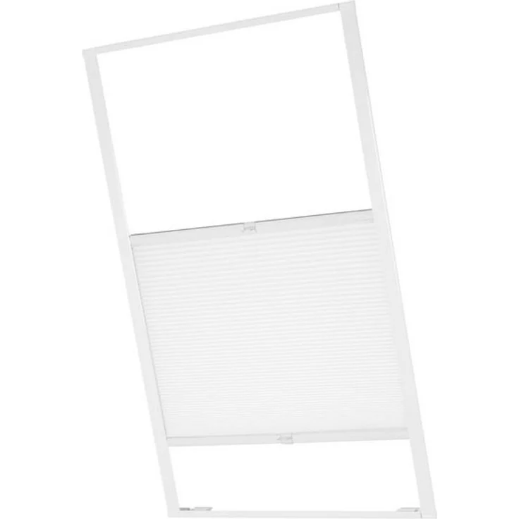 ventanara Dachfensterplissee Dachfenster passend für Velux Fenster Weiß SK08 – Bild 4