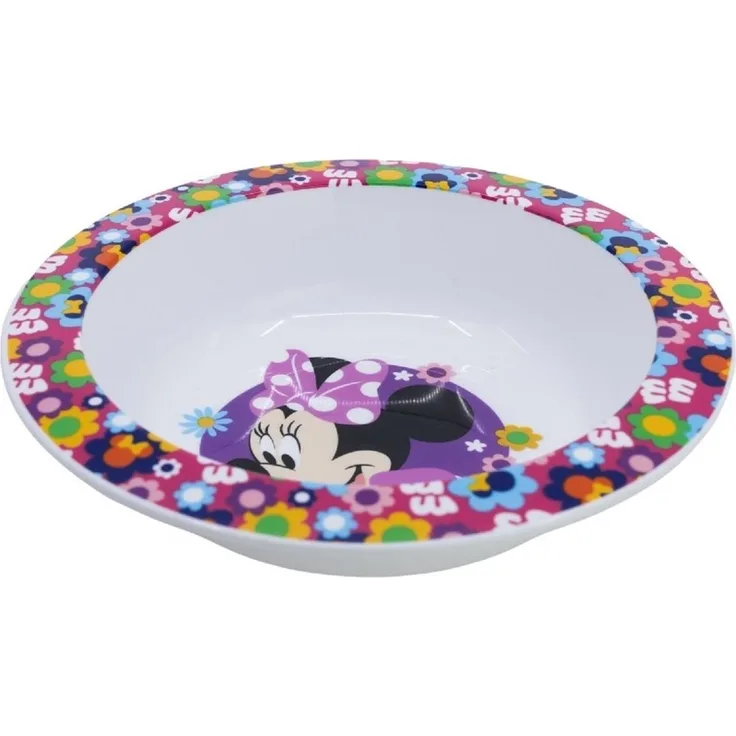Disney Minnie Mouse Kindergeschirr ab 4 Jahren Schale für Kinder mikrowellengeeignet