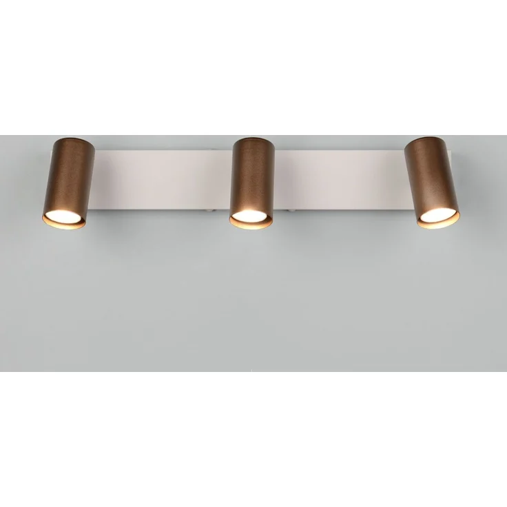 Deckenstrahler TARYN Coffee / Grau 3-flammig, Breite 41cm – Bild 5