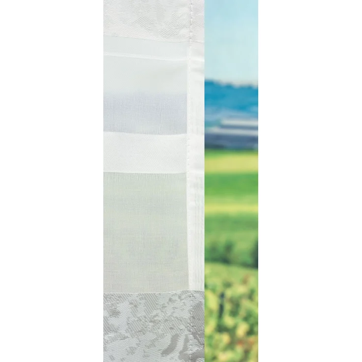 Lysel - Ösenschal Camouflagestreifen #1W in den Maßen (B x H): 140x245 cm in Grau/grau – Bild 4