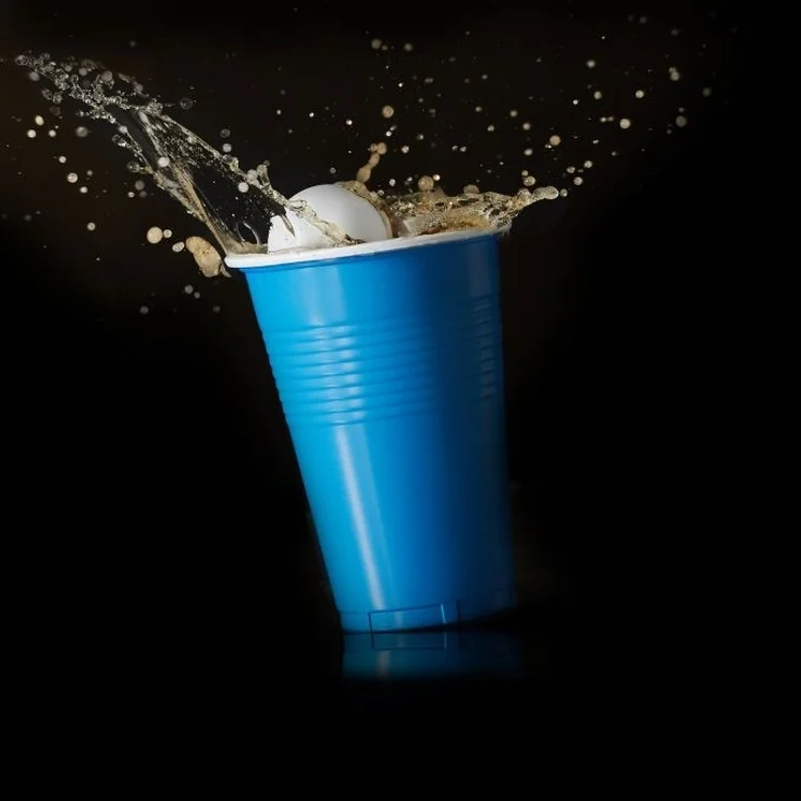 Weiße Beer Pong Bälle im 144er Set 10047190 – Bild 2