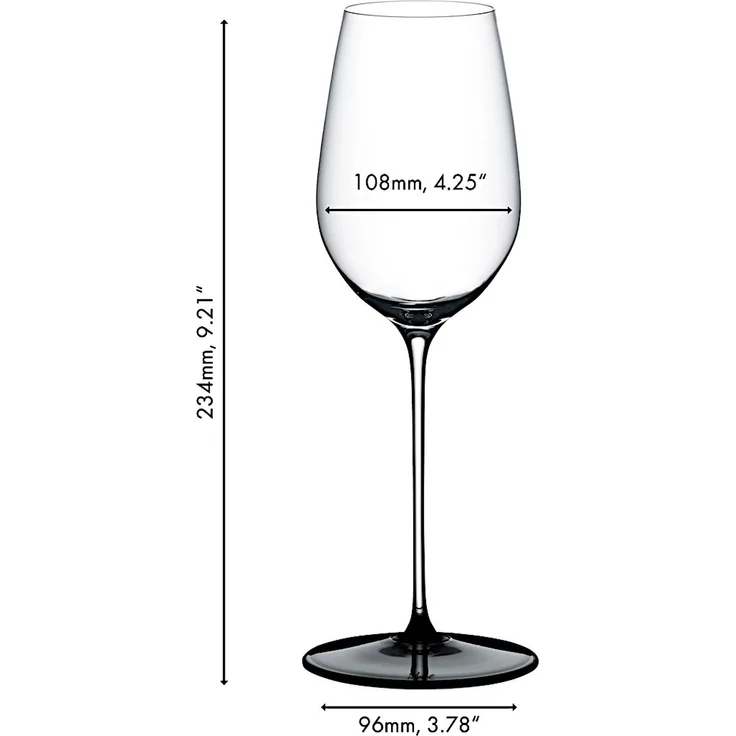 RIEDEL 4110/15 FATTO A MANO BLACK TIE Riesling Weinglas – Bild 2