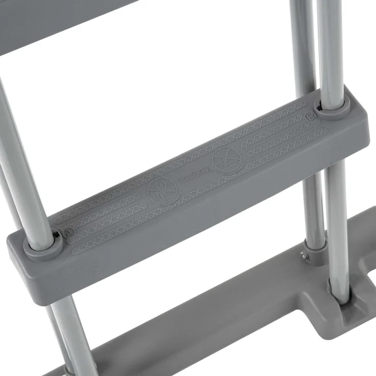 Steel Pro MAX™ Frame Pool Komplett-Set mit Filterpumpe Ø 427 x 107 cm, lichtgrau, rund – Bild 6