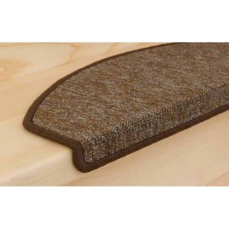 Metzker® Stufenmatte Stufenmatten Rambo New Halbrund Einzeln und SparSet´s, halbrund, Höhe: 5 mm, 15 Stück im Set - Braun – Bild 3