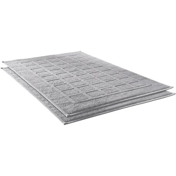 Dyckhoff Badematte Planet, Höhe 3 mm, beidseitig nutzbar, fußbodenheizungsgeeignet, Baumwolle, rechteckig, 2-tlg. Badematte, Baumwolle, 2er Set Hotelmatte – Bild 3