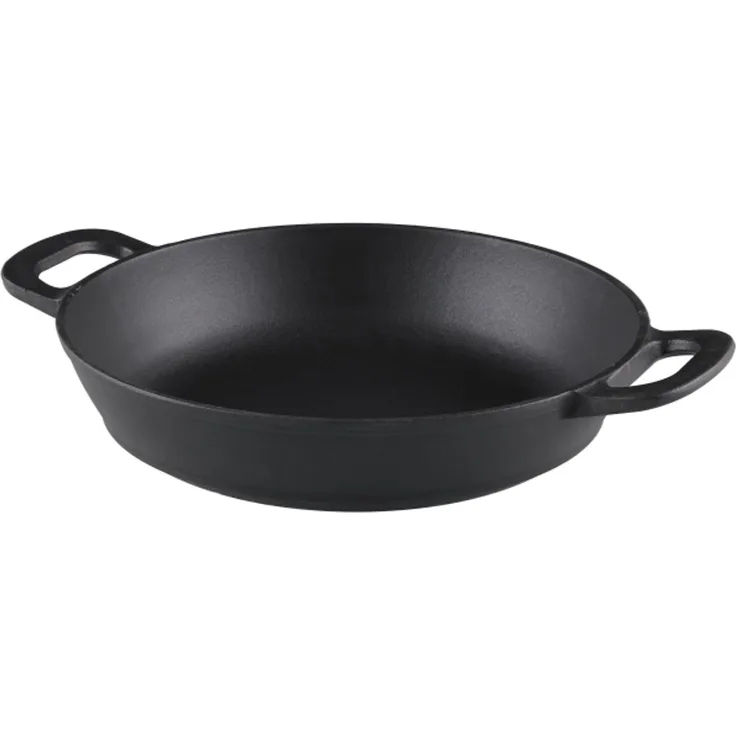 Wokpfanne aus Gusseisen Multigrill 30 cm