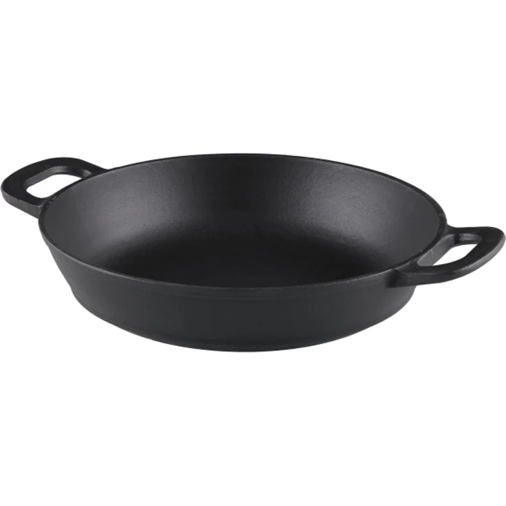 Wokpfanne aus Gusseisen Multigrill 30 cm