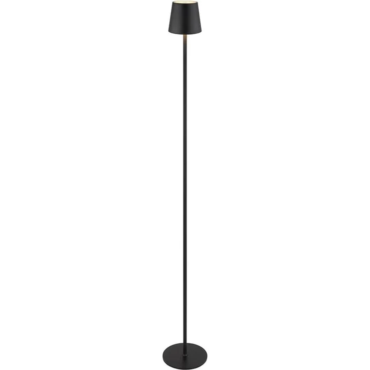 LED Stehleuchte, schwarz, Touchdimmer, IP44, H 120 cm – Bild 8