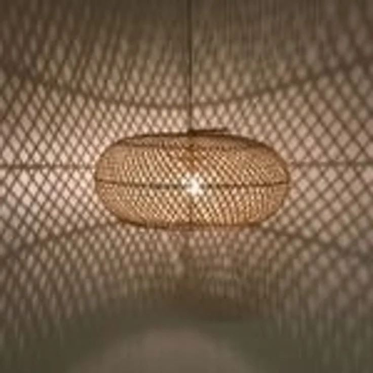 Rattan Lampe Esra M – Bild 6