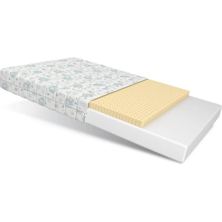 Matratze DREAM 60x120 cm Kaltschaum H2 H3 LATEX 11 cm Dumbo Bezug