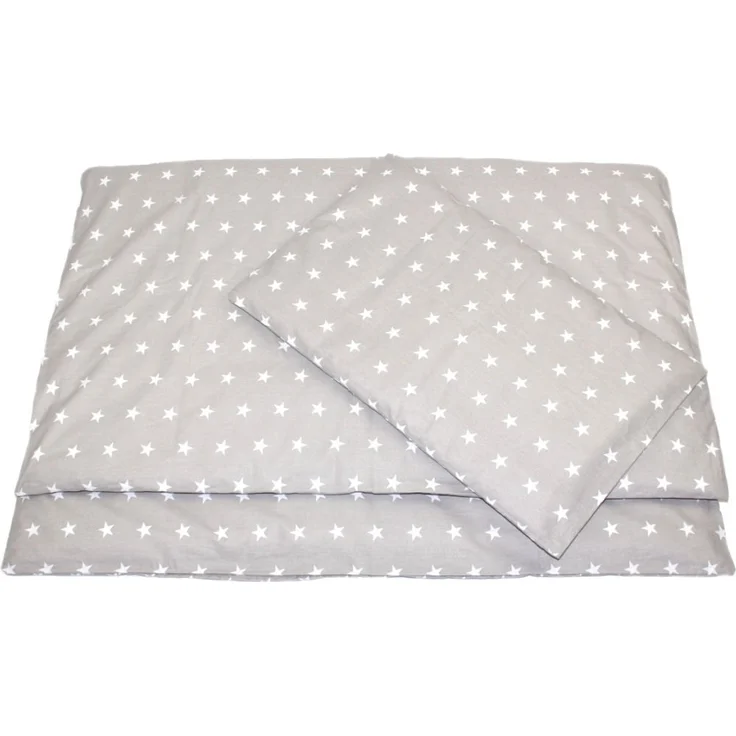 2 teilige Baby Bettwäsche Sterne Drops Star Kinderbettwäsche Babybettwäsche D1 – Bild 2