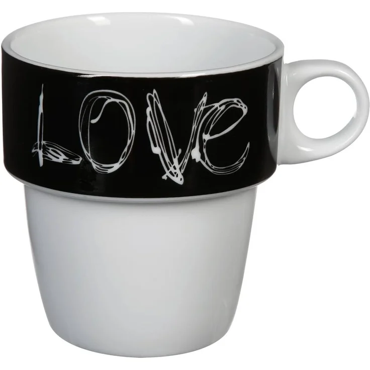 Art-Pol Set 6 Tassen Love 260 ml – Bild 4