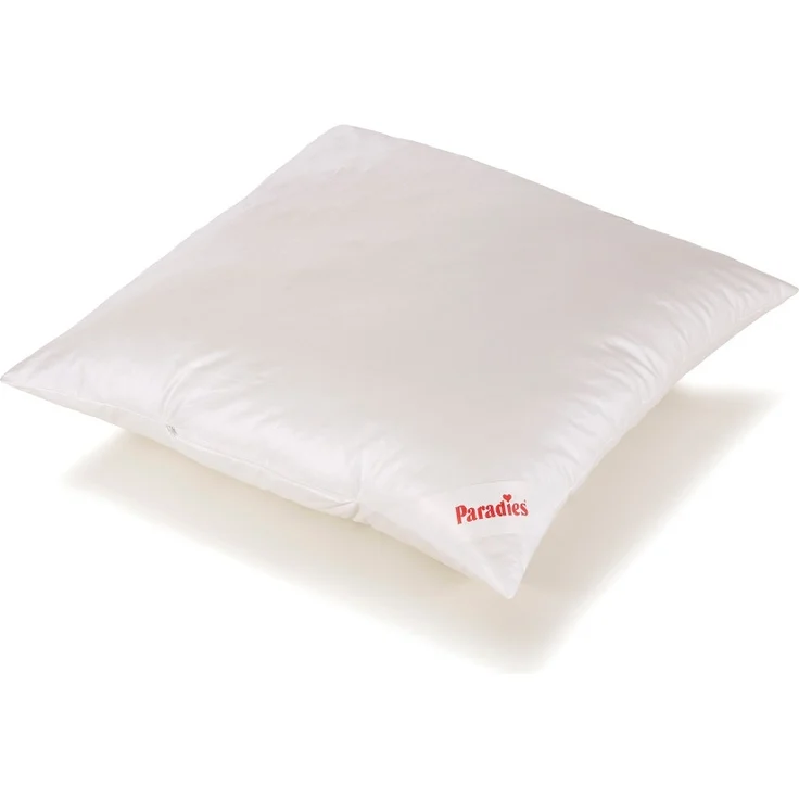 Paradies 'Softy Medium Bio' Kopfkissen, Baumwolle weiß, 80 x 80 cm – Bild 1