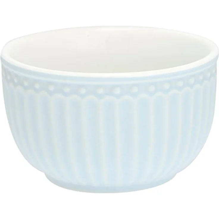 Greengate Schale Alice Mini Bowl pale blue 8,5 cm, Steinzeug, (Schüsseln & Schalen) – Bild 1