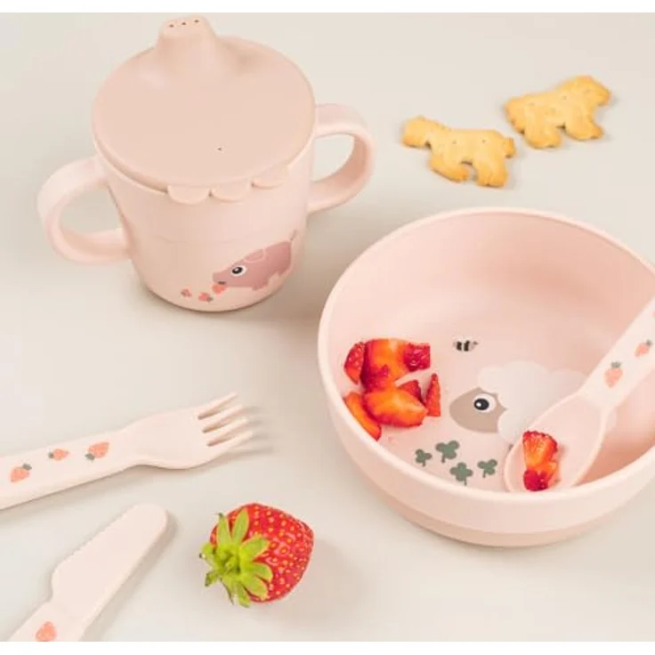 Done By Deer Tiny Farm Schnabelbecher - Powder Pow – Bild 3