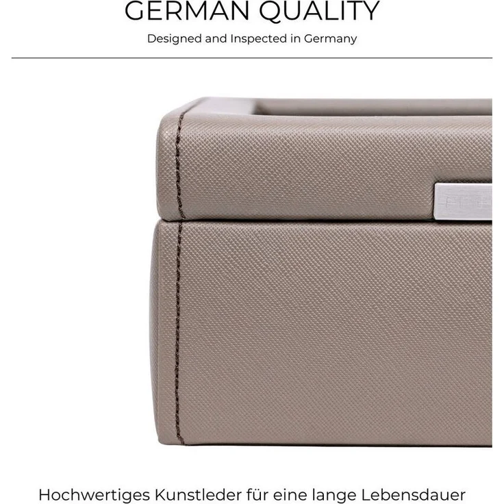 Friedrich23 Uhrenbox Bond Cross Grain für 10 Uhren – Bild 3