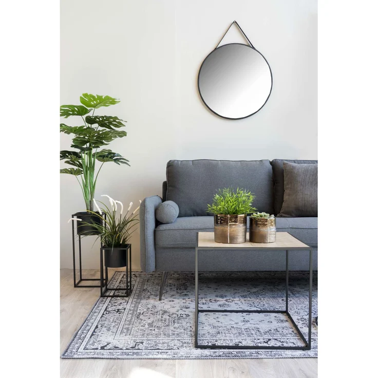 House Nordic Blumentöpfe, Stahl, schwarz, 2er-Set – Bild 7