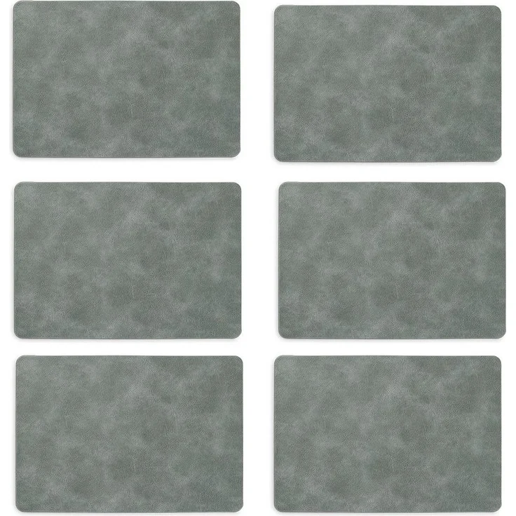 Zeller Present Platzset, (Set, 6-St), Kunstleder, 6-teilig, 30 x 42,5 cm – Bild 3