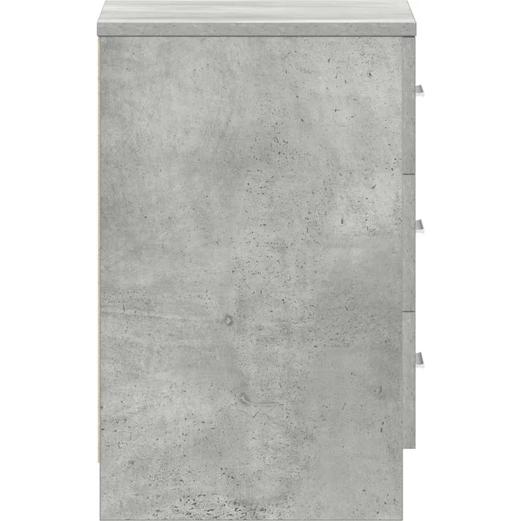 vidaXL Nachttisch Betongrau 38x35x56 cm Holzwerkstoff 800458 – Bild 6