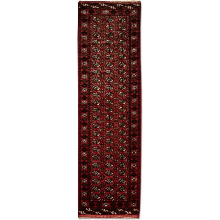 Afghan Teppich - Buchara 288 x 85 cm