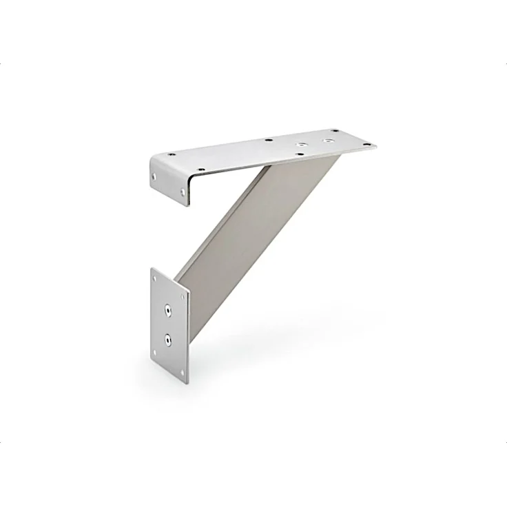 Konsole KORFU 4 edelstahlfarbig Höhe 220 mm / Barkonsole – Bild 1