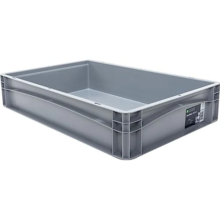 Surplus Eurobox B 60 x 40 x 12 cm Lagerkiste Transportbox Kunststoffbox Lagerbox – Bild 2