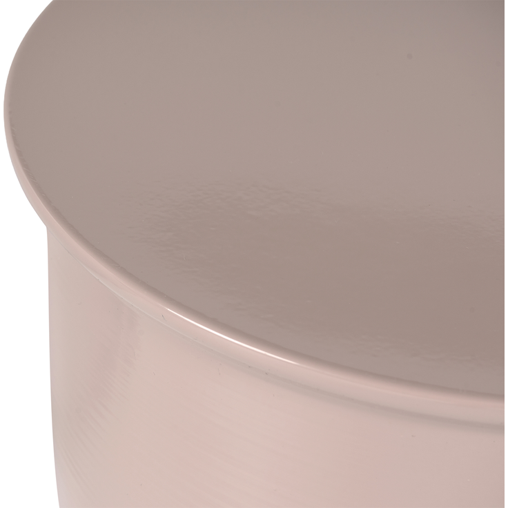 Beistelltisch LETTA Metall Hellbeige – Bild 4