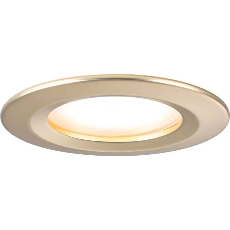 Paulmann 92405 Einbauleuchte LED Nova Coin 3er-Set starr 78mm gold IP44 – Bild 2