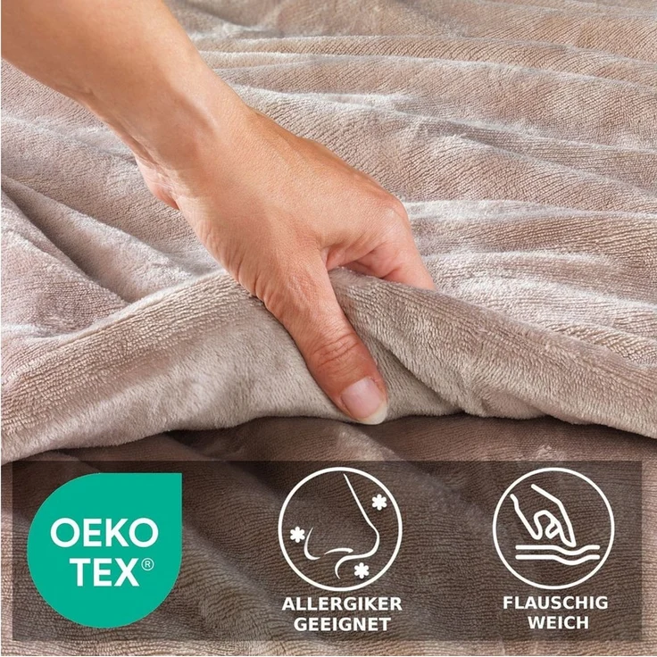 Malika Bettwäsche 135x200 + 80x80 cm Cashmere Touch Bettwäsche, atmungsaktiv, Mikrofaser, 2 teilig, Für Allergiker geeignet, pflegeleicht, angenehm weicher Stoff – Bild 4