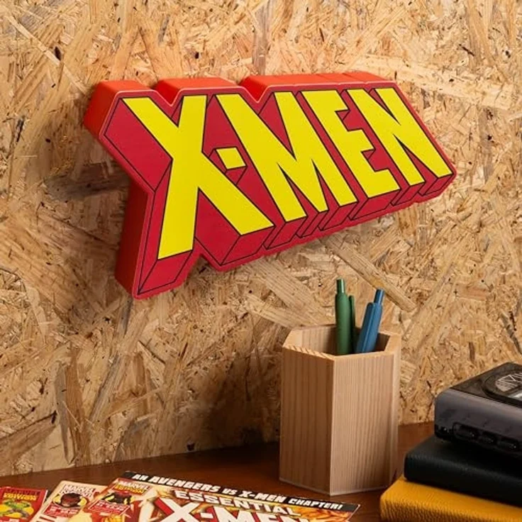 Paladone X-Men Logo Licht - Offiziell lizenzierte X-Men-Ware & Zimmerdeko – Bild 5