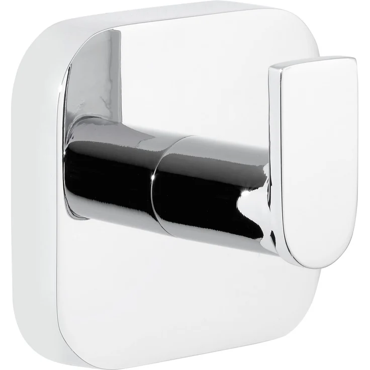 tesa Handtuchhaken Elegaant Metall, chrom, rostfrei – Bild 1