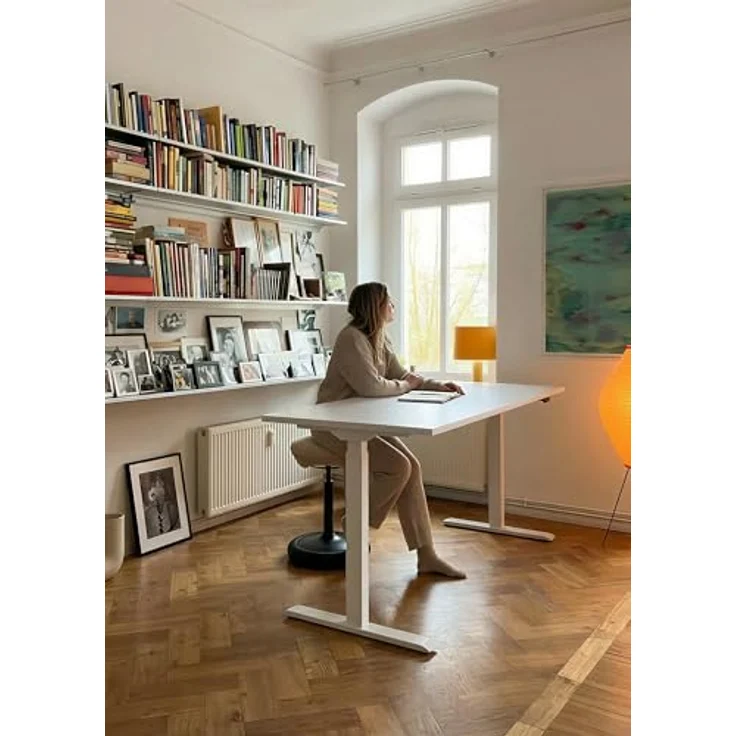 Topstar SITNESS HOP | Ergonomischer Sitzhocker mit dreidimensionaler Bewegung | Sitness-Technologie | Made in Germany | Farbe: schwarz/grün – Bild 5