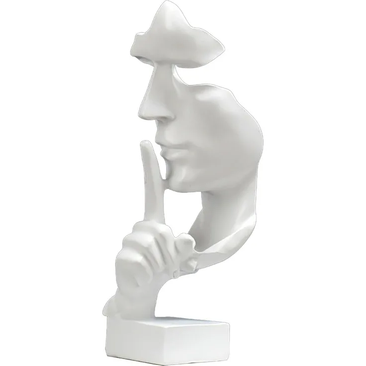 ABC Home-&-Living-Artikel, weiß, Kunststoff, 32.5 x 16 x 16 cm